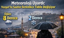 Yozgat’ta Hava Aniden Değişecek: Öğleden Sonra Sürpriz Gelişme
