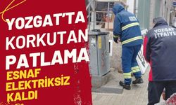 Yozgat'ta Korkutan Patlama: Esnaf Elektriksiz Kaldı