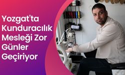 Yozgat'ta Kunduracılık Mesleği Zor Günler Geçiriyor