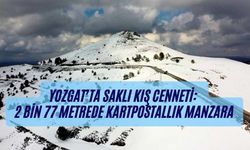 Yozgat’ta Saklı Kış Cenneti: 2 Bin 77 Metrede Kartpostallık Manzara