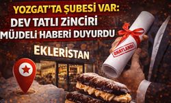 Yozgat'ta Şubesi Var: Dev Tatlı Zinciri Müjdeli Haberi Duyurdu