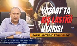 Yozgat’ta Sürücülere Kış Lastiği Uyarısı Yeniden Gündemde