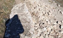 Yozgat'ta Yoğun Yağış Kültür Evi Duvarını Yıktı