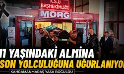 11 Yaşındaki Almina Ağaoğlu Son Yolculuğuna Uğurlanıyor