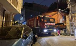 Bodrum katı alevlere teslim oldu: 2 çocuk ağır yaralandı