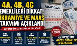 4A, 4B, 4C Emeklileri Dikkat! İkramiye ve Maaş Takvimi Açıklandı