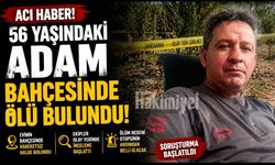 56 Yaşındaki Adam Bahçesinde Ölü Bulundu