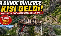 9 Günde Binlerce Kişi Geldi! Yozgat'ın Doğa Harikası Dolup Taştı