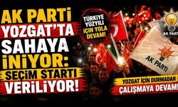AK PARTi Yozgat’ta Sahaya İniyor: Seçim Startı Veriliyor!