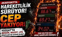 Akaryakıtta Hareketlilik Sürüyor! Yozgat’ta Benzin ve Mazot Kaç TL Oldu?