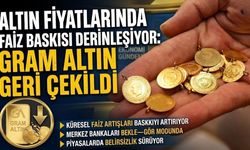 Altın Fiyatlarında Faiz Baskısı Derinleşiyor: Gram Altın Geri Çekildi