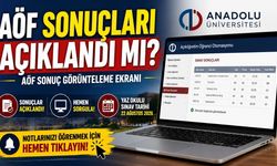 AÖF Sonuçları Açıklandı mı? AÖF Sonuç Görünteleme Ekranı
