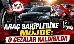 Araç Sahiplerine Müjde: O Cezalar Kaldırıldı!