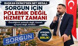Başkan Ekinci'den Net Mesaj: Sorgun İçin Polemik Değil Hizmet Zamanı