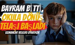 Yozgat'ta Bayram Sonrası Okul Alarmı