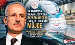 Ulaştırma Bakanlığı’ndan Bayram Öncesi Tren Seferlerine Müjde