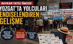 Bayram Tatili Öncesi Yozgat’ta Yolcuları Endişelendiren Gelişme