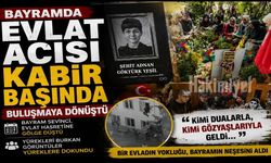 Bayramda Evlat Acısı Kabir Başında Buluşmaya Dönüştü