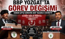 BBP Yozgat’ta Görev Değişimi