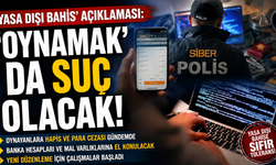 'yasa dışı bahis' açıklaması: 'Oynamak' da suç olacak!