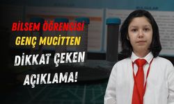 BİLSEM Öğrencisi Genç Mucitten Dikkat Çeken Açıklama!