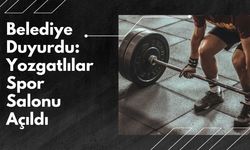 Belediye Duyurdu: Yozgatlılar Spor Salonu Açıldı