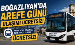 Yozgat’ta  arife günü 13:30 ile 17:30 arası toplu taşıma ücretsiz