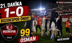 Bozokspor'un İlk Golü Geldi: 1 - 0