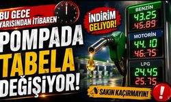 Bu Gece Yarısından İtibaren Pompada Tabela Değişiyor