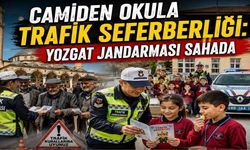 Camiden Okula Trafik Seferberliği: Yozgat Jandarması Sahada
