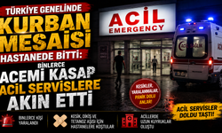Türkiye Genelinde Kurban Mesaisi Hastanede Bitti: Binlerce Acemi Kasap Acil Servislere Akın Etti