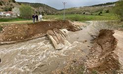 Debisi Yükselen Dere Affetmedi: Yozgat’ta Korkutan Köprü Çöküşü!