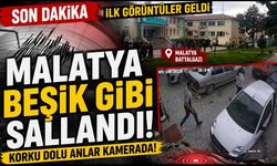 Son Dakika: Malatya Beşik Gibi Sallandı! İlk Görüntüler Geldi