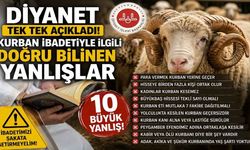 Diyanet Tek Tek Açıkladı! Kurban İbadetiyle İlgili Doğru Bilinen Yanlışlar