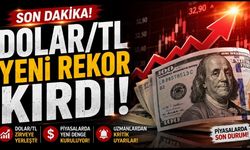 Dolar/TL yeni rekor kırdı