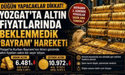 Düğün Yapacaklar Dikkat! Yozgat'ta Altın Fiyatlarında Beklenmedik ‘Bayram’Hareketi