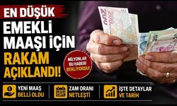 En düşük emekli maaşı için rakam açıklandı
