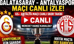 GALATASARAY - ANTALYASPOR MAÇI CANLI İZLE | GS - Antalya Maçı Canlı Skor Takibi Nereden, Hangi Kanalda İzlenir?