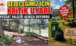 Geleceğimiz İçin Kritik Uyarı! Yozgat Valiliği Duyurdu