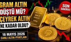 Gram Altın Düştü mü? Çeyrek Altın Ne Kadar Oldu? 16 Mayıs 2026 Canlı Altın Fiyatları