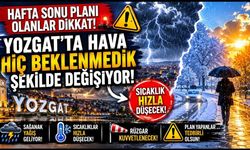 Hafta sonu planı olanlar dikkat: Yozgat’ta hava hiç beklenmedik şekilde değişiyor