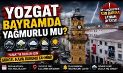 Yozgat'ta Bayramda Hava Nasıl Olacak, Yağmur Var mı? Meteoroloji'den Yozgat ve İlçelerine Son Dakika Bayram Uyarısı!