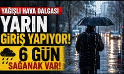 Yağışlı hava dalgası yarın giriş yapıyor: 6 gün sağanak var!