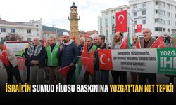 İsrail’in Sumud Filosu Baskınına Yozgat’tan Net Tepki