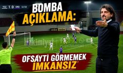 Bozokspor Maçı Sonrasında Bomba Açıklama: Ofsaytı Görmemek İmkansız