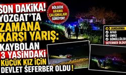 SON DAKİKA! Yozgat'ta Zamana Karşı Yarış: Kaybolan 3 Yaşındaki Küçük Kız İçin Devlet Seferber Oldu