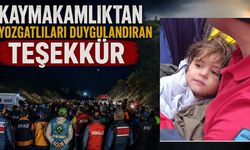 Kaymakamlıktan Yozgatlıları Duygulandıran Teşekkür