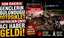 Son dakika: Gençlerin bulunduğu motosiklet kontrolden çıktı, acı haber geldi