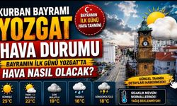 Kurban Bayramı Yozgat Hava Durumu: Bayramın İlk Günü Yozgat'ta Hava Nasıl Olacak?