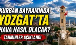 Kurban Bayramında Yozgat'ta Hava Nasıl Olacak? Tahminler Açıklandı